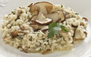 risotto funghi trifolati