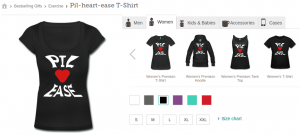 PilHeartEase_WomensScoopNeck_Black_Main&Options