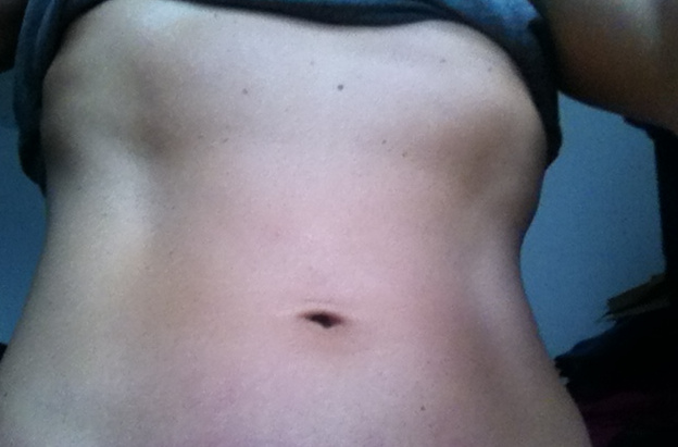 flat tummy